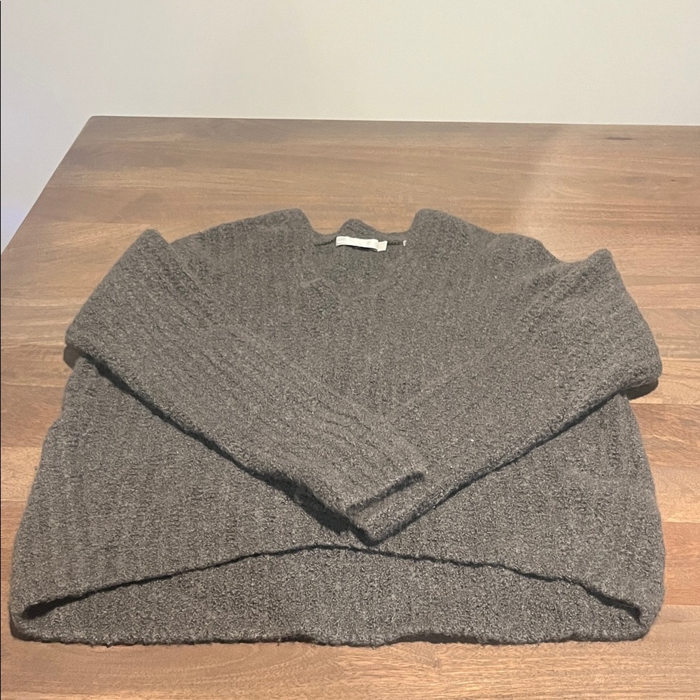 Vince Cashmere Blend V-Neck Sweater Sz S